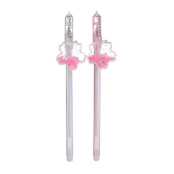 16268167370_708632043 Wholesale Plastic Cherry Blossom Pendant Ballpoint Pen