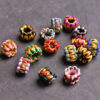 Wholesale Wreath Ring Hand Made 8MM Nylon Beads
