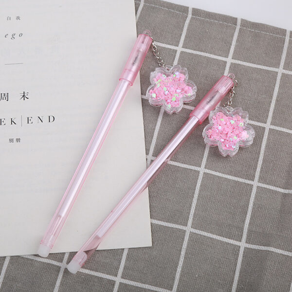 16334471832_708632043 Wholesale Plastic Cherry Blossom Pendant Ballpoint Pen