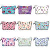Wholesale Polyester Lipstick Lips Print Cosmetic Bag