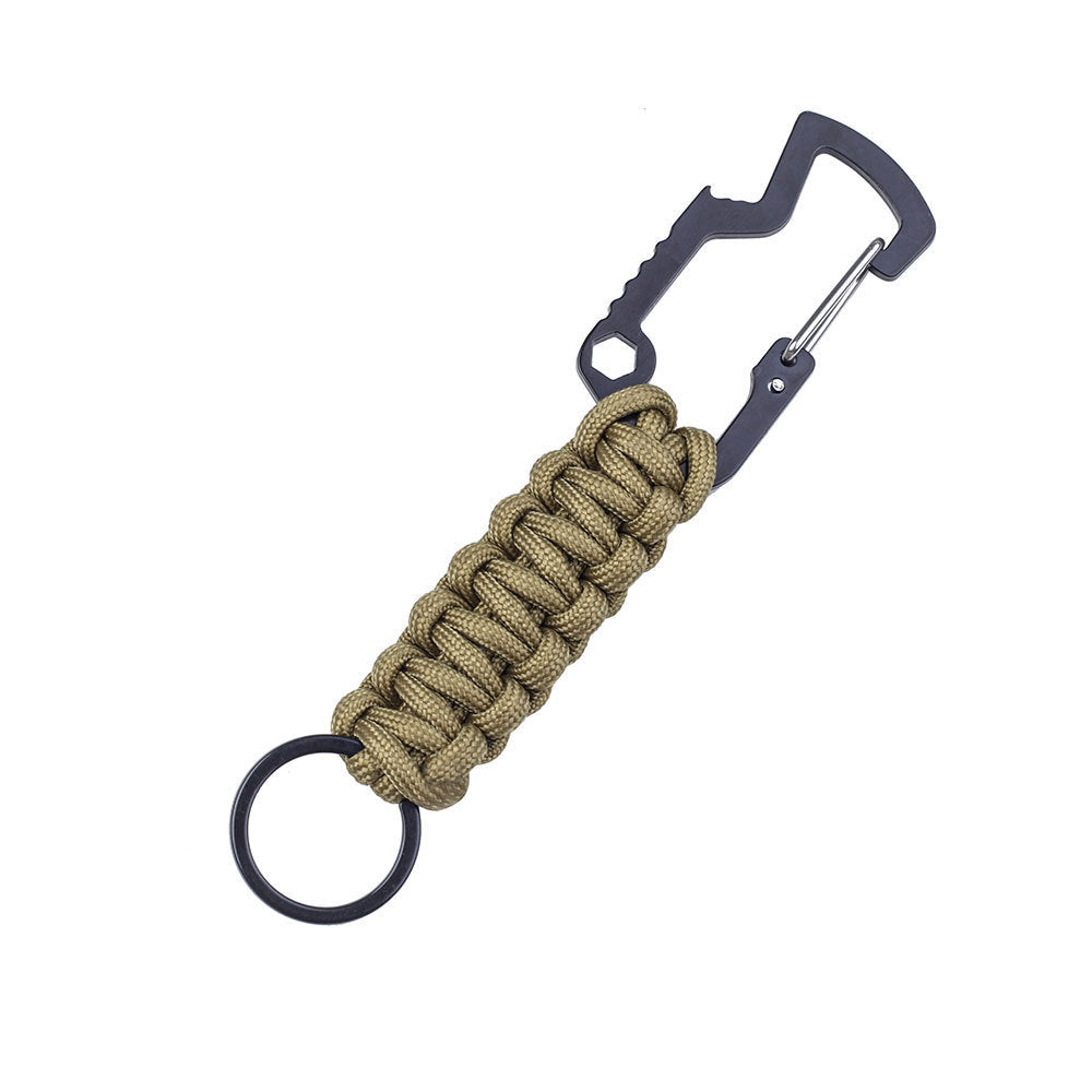 Wholesale Weaving of Outdoor Mountain Climbing Buckles and Keychains