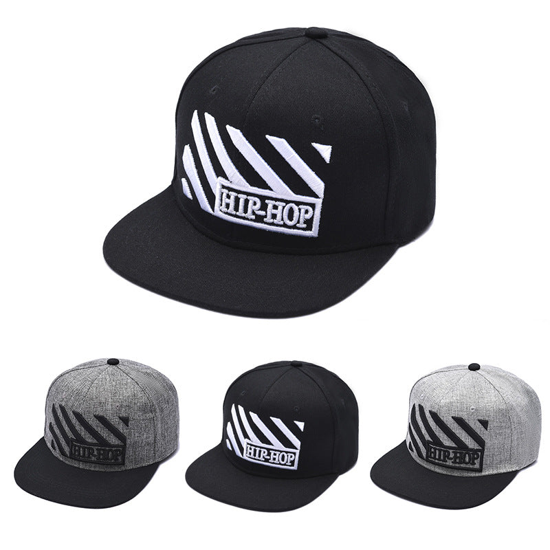Wholesale Striped Casual lyester Baseball Cap