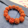 Wholesale Rudraksha Bodhi Five Petals Bracelet
