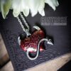 Wholesale Devil Heart Gothic Alloy Pendant