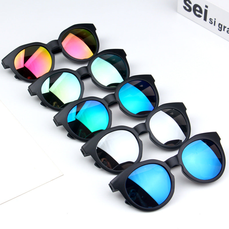Wholesale Candy Color Frosted Kids Sunglasses AC