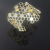 Wholesale Honeycomb Hollow Alloy Bracelet