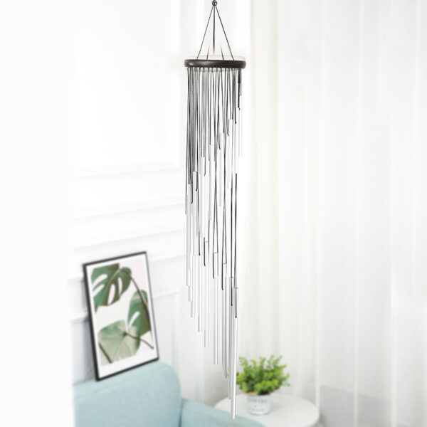 Wholesale Aluminum Tube Rotating Pine Wind Chimes