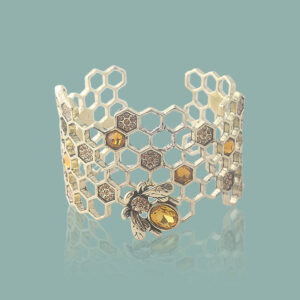 Wholesale Honeycomb Hollow Alloy Bracelet