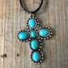 Wholesale Vintage Turquoise Cross Necklace
