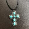 Wholesale Vintage Turquoise Cross Necklace