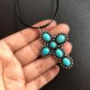 Wholesale Vintage Turquoise Cross Necklace