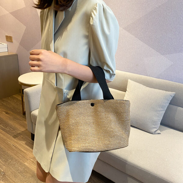 16844699406_2102105086 Wholesale Straw Woven Bags