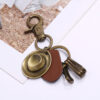 Wholesale Vintage Hats, Cowhide Leather Keychains