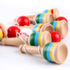 Wholesale Wooden Skill Cup WD15 Sword Ball Hand Eye Coordination Toy Traditional Game