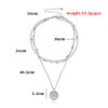 17103100943_602499805 Wholesale Round Tag Alloy Necklace