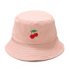 17189431573_1510934832 Wholesale Cotton Fruit Pattern Embroidery Bucket Hat