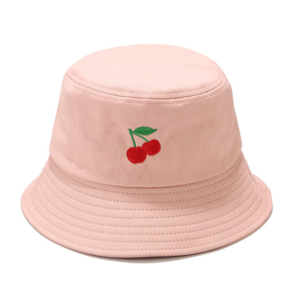 17189431573_1510934832 Wholesale Cotton Fruit Pattern Embroidery Bucket Hat
