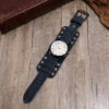 Wholesale Cowhide Adjustable Men's Leather Bracelet Watches