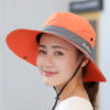 Wholesale Dacron Summer Women's Outdoor Sunshade Hat Sunscreen Fisherman Hat