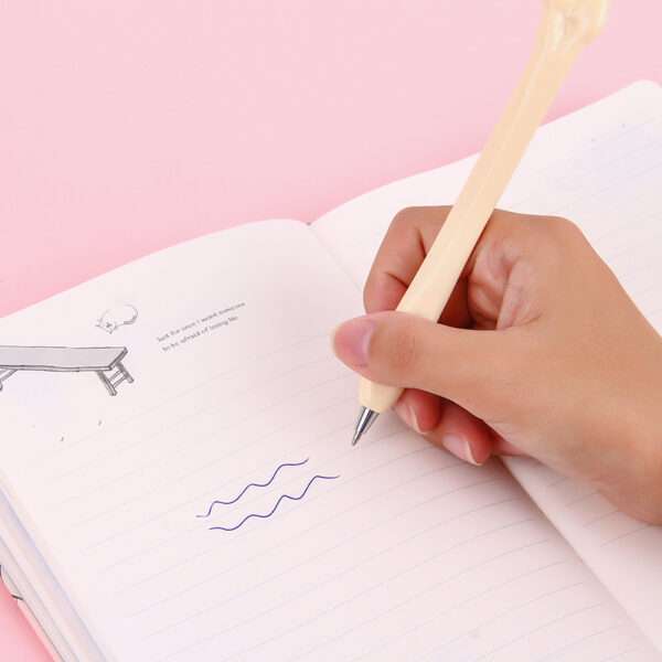 Wholesale Creative Bones Plastic Ballpoint Pen