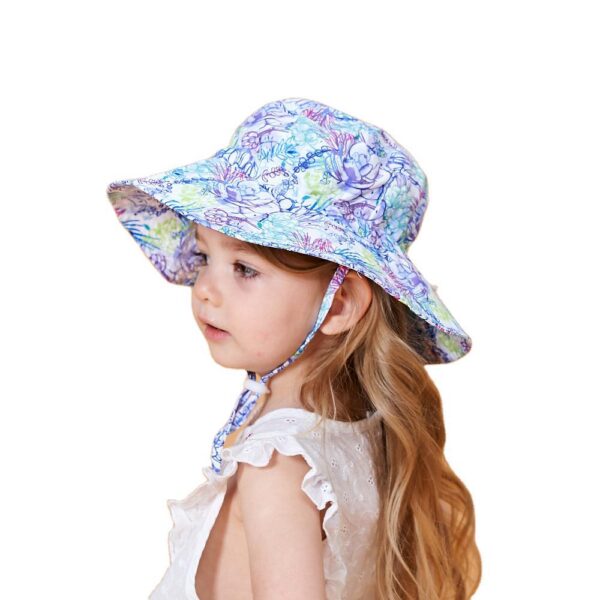 17464325658_1330256901 Wholesale Children's Sunscreen Polyester Cotton Fisherman Hat