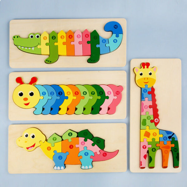 17484644724_1877466844-2 Wholesale Large Size Animal Puzzle Wooden TOY