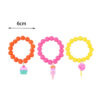 Wholesale Macaron PVC Beads Bracelet Set of Three