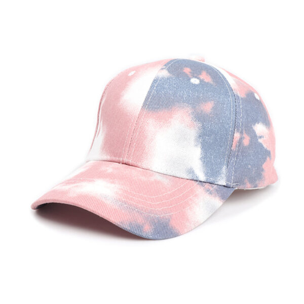 17542685025_812118984 Wholesale Cotton Tie Dye Gradient Baseball Caps