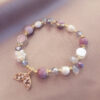 Wholesale Mermaid Tail Crystal Beaded Bracelet