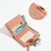 Wholesale New Creative Zipper Multi-card Slot Short Women's PU Coin Purse