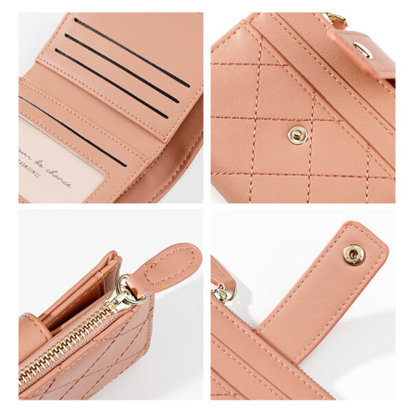 Wholesale New Creative Zipper Multi-card Slot Short Women's PU Coin Purse