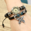 Wholesale of Butterfly Genuine Leather Bracelet Watches