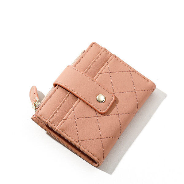 Wholesale New Creative Zipper Multi-card Slot Short Women's PU Coin Purse