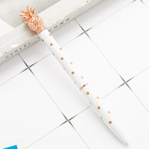 Bullet 1.0 / White Rose Gold Dot