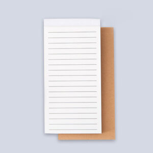 Horizontal line book