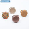 Wholesale Girl Portable Round Glitter Folding Mirror