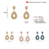 18102098315_1953434383 Wholesale Full Diamond Acrylic Cutout Earrings