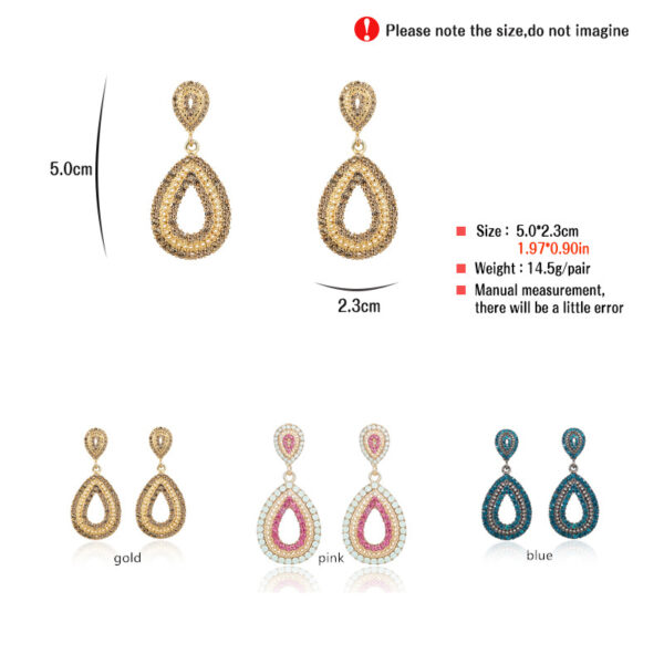 18102098315_1953434383 Wholesale Full Diamond Acrylic Cutout Earrings