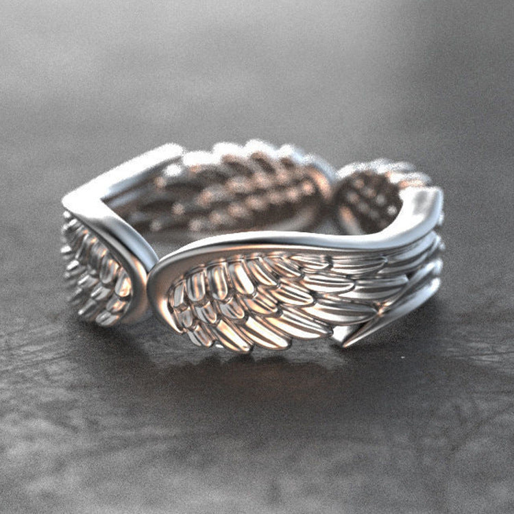 Wholesale Angel Wings Vintage Thai Sier Rings Copper