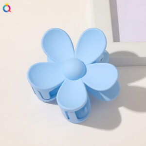 Frosted Big Flower Hairpin-Sky Blue / Factory direct sales