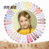 Wholesale Painted Water Drop Candy Color Kids Hair Clips