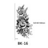 Wholesale Sketch Flower Tattoo Stickers
