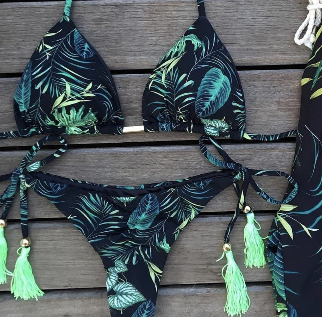 Wholesale Brazil Split lyester Swimwear