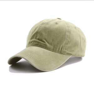 Washed Baseball Cap-Khakis / Adjustable