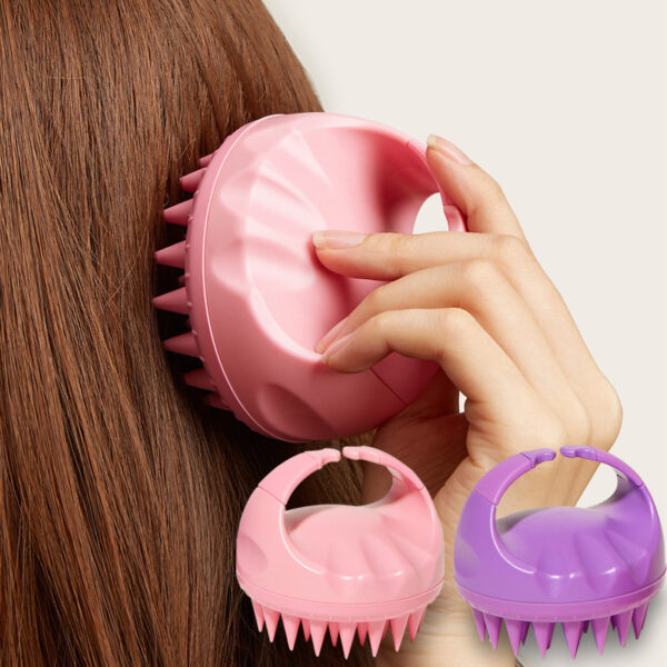 Wholesale Wet & Dry Silicone Shampoo Brush OLY-HT-PSF001