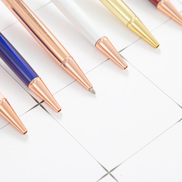 Wholesale Large Diamond DIY Empty Tube Metal Ballpoint Pen