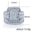 Wholesale Rhinestone Alloy Rings