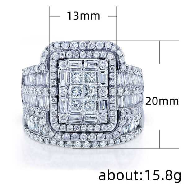 Wholesale Rhinestone Alloy Rings