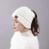 Wholesale Winter Outdoor Knitted Hat Warm Knitted Thickened Pullover Woolen Hat