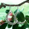Wholesale Retro Style Hollow Moon Earrings